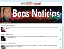 Tablet Screenshot of boasnoticiashoje.blogspot.com