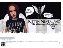 Tablet Screenshot of kittenneverland.blogspot.com