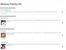 Tablet Screenshot of donovanfamilyokc.blogspot.com