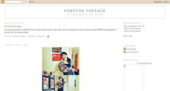 Desktop Screenshot of fortunevintage.blogspot.com