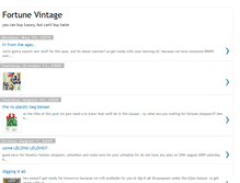 Tablet Screenshot of fortunevintage.blogspot.com