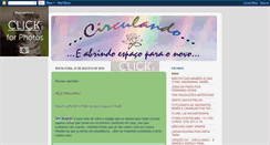 Desktop Screenshot of circulandoeabrindoespacoparaonovo.blogspot.com