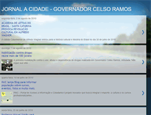 Tablet Screenshot of jornalacidadegcr.blogspot.com
