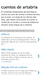 Mobile Screenshot of cuentosdeartabria.blogspot.com