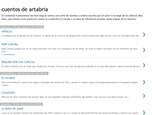 Tablet Screenshot of cuentosdeartabria.blogspot.com