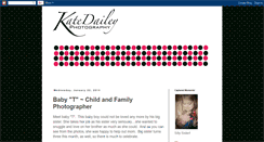 Desktop Screenshot of katedaileyphotography.blogspot.com
