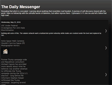 Tablet Screenshot of dailymessenger.blogspot.com