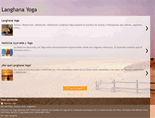 Tablet Screenshot of langhanayoga.blogspot.com