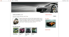 Desktop Screenshot of carspesificationreview.blogspot.com