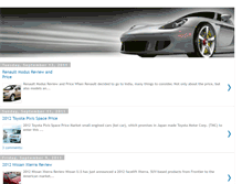 Tablet Screenshot of carspesificationreview.blogspot.com