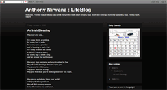 Desktop Screenshot of anthonynirwana.blogspot.com