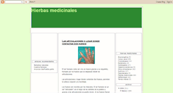 Desktop Screenshot of hierbas-medicinales.blogspot.com