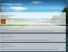Tablet Screenshot of cambridgerecepten.blogspot.com