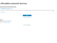 Tablet Screenshot of affordablelocksmithsllc.blogspot.com