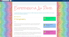Desktop Screenshot of experienciaaupair.blogspot.com