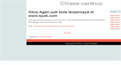 Desktop Screenshot of chiase-vanthuc.blogspot.com
