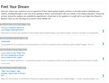 Tablet Screenshot of feelyourdream.blogspot.com
