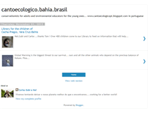 Tablet Screenshot of cantoecologico.blogspot.com