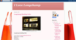 Desktop Screenshot of longchampfans.blogspot.com