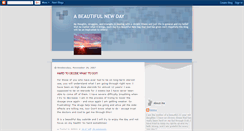 Desktop Screenshot of abeautifulnewday.blogspot.com