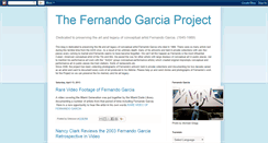 Desktop Screenshot of fernandogarciaproject.blogspot.com