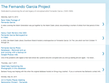 Tablet Screenshot of fernandogarciaproject.blogspot.com