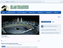 Tablet Screenshot of islamtreasure.blogspot.com