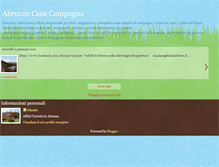 Tablet Screenshot of abruzzocasacampagna.blogspot.com