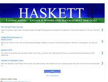 Tablet Screenshot of haskettltd.blogspot.com