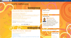 Desktop Screenshot of cafdabraham.blogspot.com