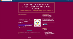 Desktop Screenshot of mississippi-free-will-baptist.blogspot.com