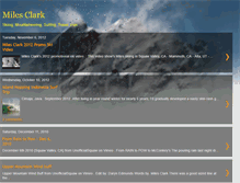 Tablet Screenshot of milesclark.blogspot.com