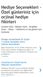 Mobile Screenshot of hediye-secenekleri.blogspot.com