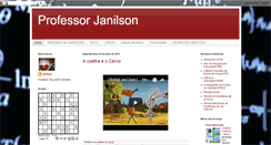 Desktop Screenshot of professorjanilson.blogspot.com