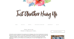 Desktop Screenshot of justanotherhangup.blogspot.com