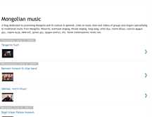 Tablet Screenshot of mongolianmusic.blogspot.com