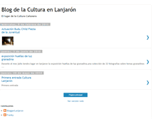 Tablet Screenshot of cultura-lanjaron.blogspot.com
