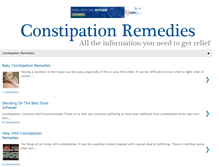 Tablet Screenshot of constipationremediesinfo.blogspot.com