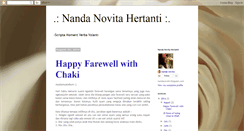 Desktop Screenshot of nandacewek.blogspot.com
