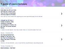 Tablet Screenshot of aguideofcasinobonuses.blogspot.com