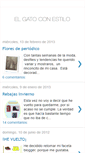 Mobile Screenshot of elgatoconestilo.blogspot.com