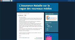 Desktop Screenshot of lassurancemaladiesurlavague.blogspot.com