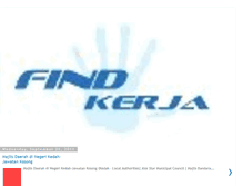 Tablet Screenshot of findkerja1.blogspot.com