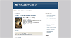 Desktop Screenshot of moviescreenshot.blogspot.com