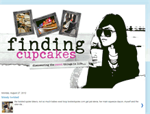 Tablet Screenshot of findingcupcakes.blogspot.com