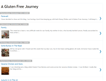 Tablet Screenshot of aglutenfreejourney.blogspot.com