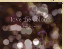 Tablet Screenshot of lovethecolours.blogspot.com