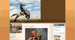 Desktop Screenshot of elrincondelfolkloreargentino.blogspot.com