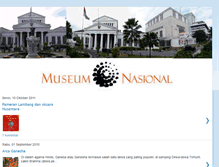 Tablet Screenshot of museum-nasional.blogspot.com