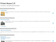 Tablet Screenshot of friesemusea20.blogspot.com
